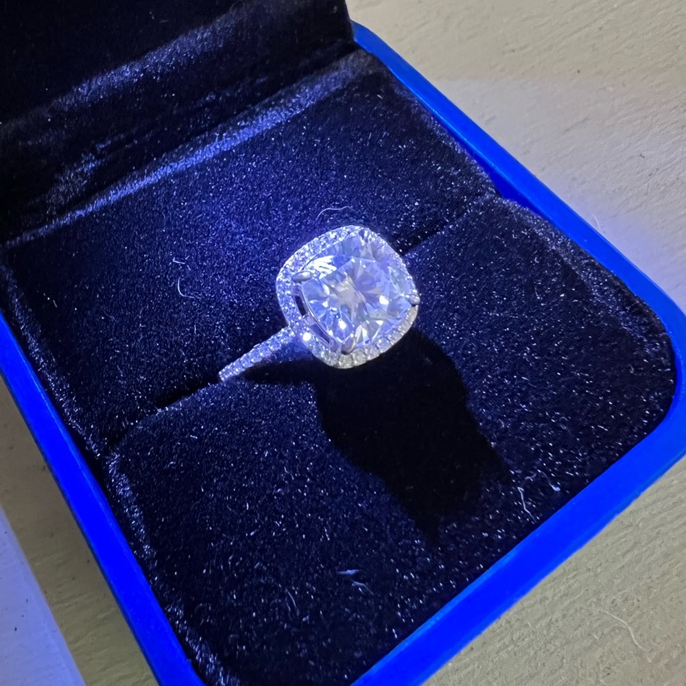 Moissanite Ring